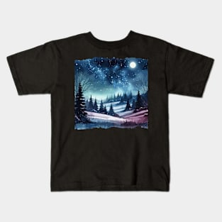 Starry Night Kids T-Shirt